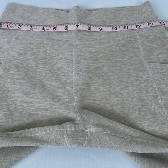 Abercrombie & Fitch Heather Light Tan Leggings Medium - Picture 14 of 17